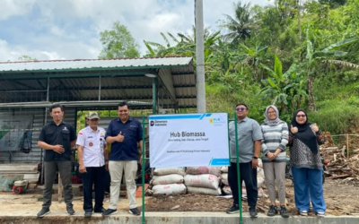 PEMDES KELENG BERSAMA PT PLN ENERGI PRIMER INDONESIA SAHKAN HUB BIOMASSA DI DUSUN SAWANGAN