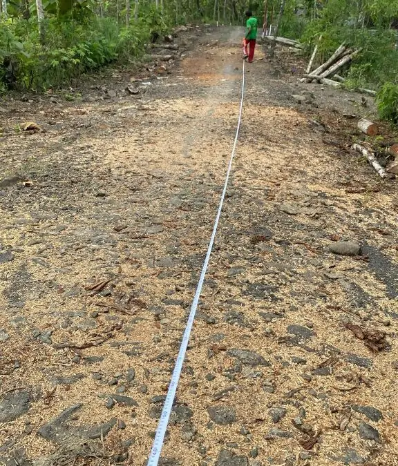 Kegiatan Rabat Beton Jalan Desa di Lingkungan RW 002 dan RW 005 Desa Keleng Tahun 2025